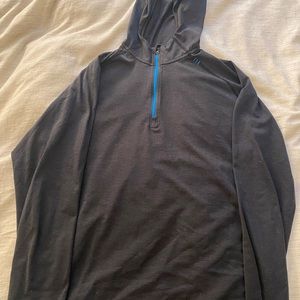Lulu Lemon Quarter-Zip workout/casual wear Size large, Like New.